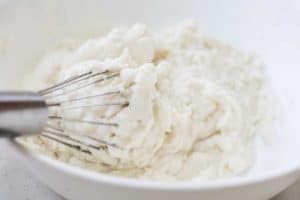 Microwave sweet rice cake