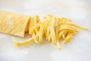 Korean egg garnish