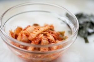 kimchi topping for noodle soup