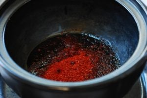 Korean stew made with soft tofu