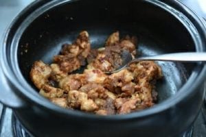 Doenjang jjigae (Korean soybean paste stew)