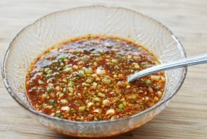 Soy sauce based sauce for noodles