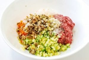 Stuffing for Korean pan-fried perilla