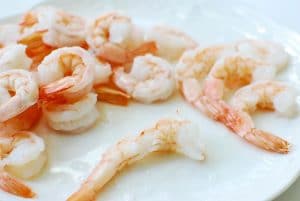 Boiled shrimp