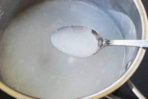 make rice paste for kimchi
